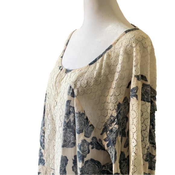 Free People Moon River Peasant Blouse - Picture 7 of 16